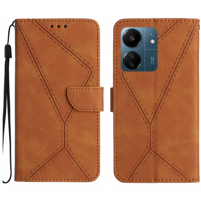 Funda de teléfono de cuero en relieve con costuras, For Xiaomi Redmi 13 4G Global / 5G Global, For Xiaomi Redmi A3, For Xiaomi Redmi Note 13 4G Global, For Xiaomi Redmi 13C 5G, For Xiaomi 14 Ultra, For Xiaomi 14 Pro, For Xiaomi 14, For Xiaomi Redmi 13C...