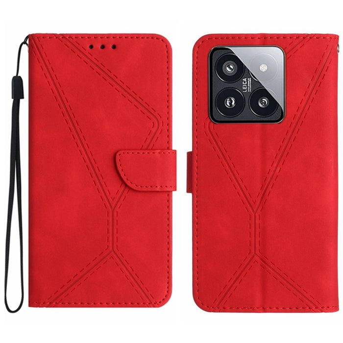 Funda de teléfono de cuero en relieve con costuras, For Xiaomi Redmi 13 4G Global / 5G Global, For Xiaomi Redmi A3, For Xiaomi Redmi Note 13 4G Global, For Xiaomi Redmi 13C 5G, For Xiaomi 14 Ultra, For Xiaomi 14 Pro, For Xiaomi 14, For Xiaomi Redmi 13C...