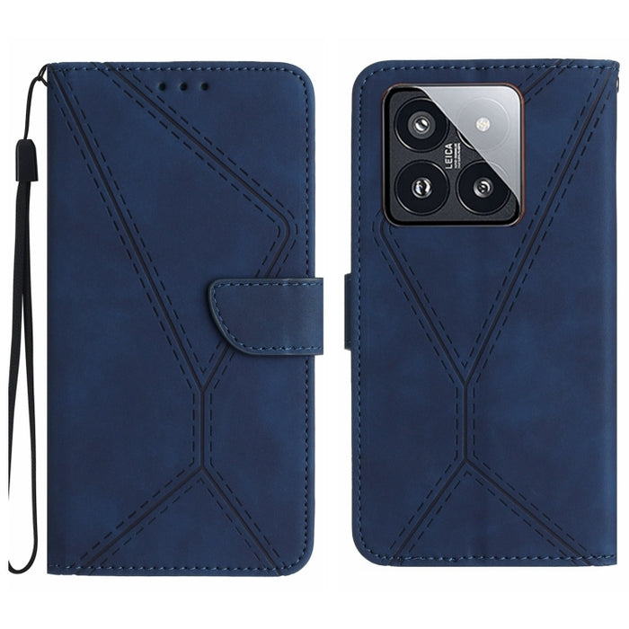 Funda de teléfono de cuero en relieve con costuras, For Xiaomi Redmi 13 4G Global / 5G Global, For Xiaomi Redmi A3, For Xiaomi Redmi Note 13 4G Global, For Xiaomi Redmi 13C 5G, For Xiaomi 14 Ultra, For Xiaomi 14 Pro, For Xiaomi 14, For Xiaomi Redmi 13C...