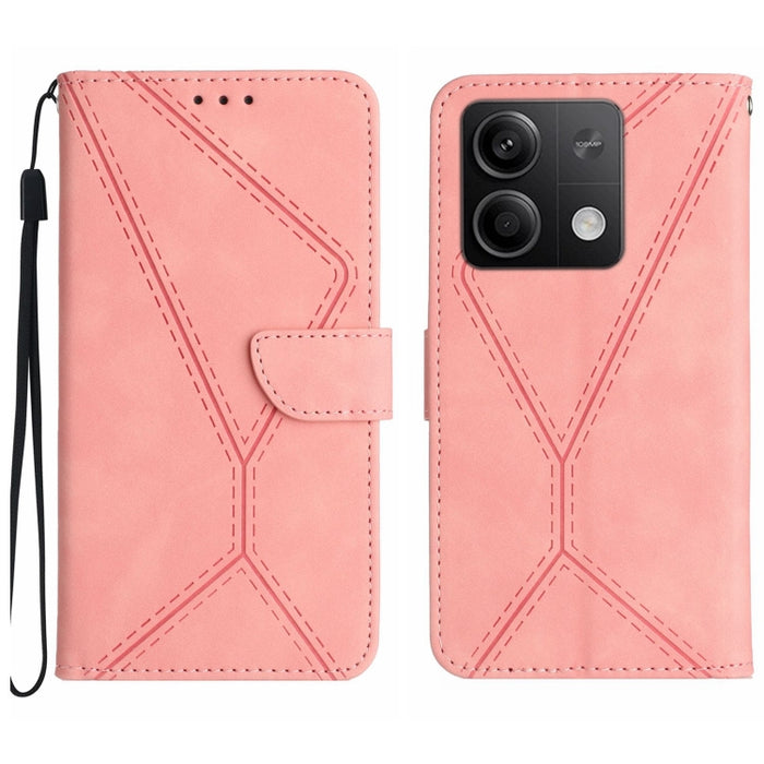 Funda de teléfono de cuero en relieve con costuras, For Xiaomi Redmi 13 4G Global / 5G Global, For Xiaomi Redmi A3, For Xiaomi Redmi Note 13 4G Global, For Xiaomi Redmi 13C 5G, For Xiaomi 14 Ultra, For Xiaomi 14 Pro, For Xiaomi 14, For Xiaomi Redmi 13C...