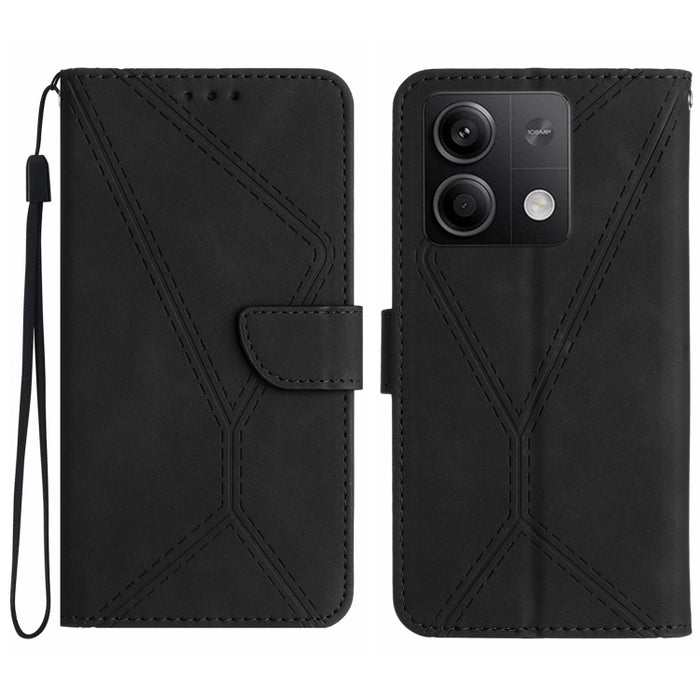 Funda de teléfono de cuero en relieve con costuras, For Xiaomi Redmi 13 4G Global / 5G Global, For Xiaomi Redmi A3, For Xiaomi Redmi Note 13 4G Global, For Xiaomi Redmi 13C 5G, For Xiaomi 14 Ultra, For Xiaomi 14 Pro, For Xiaomi 14, For Xiaomi Redmi 13C...