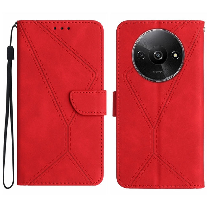 Funda de teléfono de cuero en relieve con costuras, For Xiaomi Redmi 13 4G Global / 5G Global, For Xiaomi Redmi A3, For Xiaomi Redmi Note 13 4G Global, For Xiaomi Redmi 13C 5G, For Xiaomi 14 Ultra, For Xiaomi 14 Pro, For Xiaomi 14, For Xiaomi Redmi 13C...
