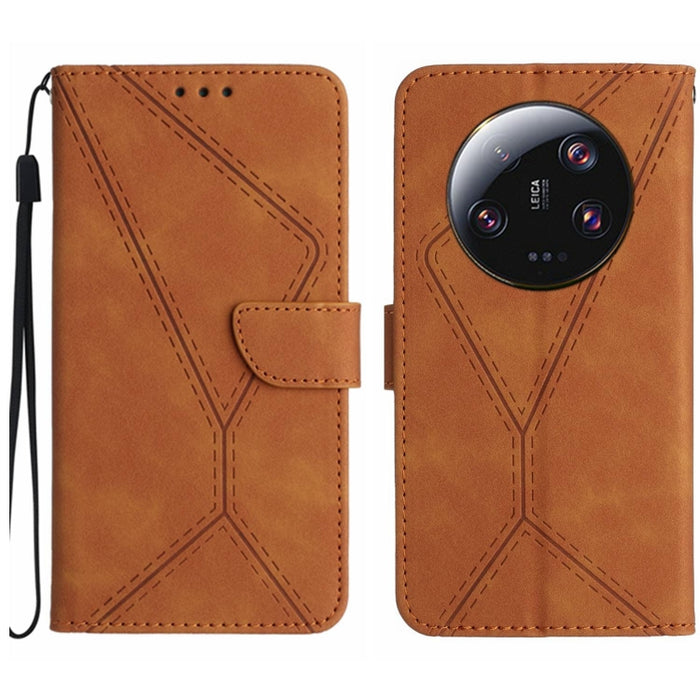 Funda de teléfono de cuero en relieve con costuras, For Xiaomi Redmi 13 4G Global / 5G Global, For Xiaomi Redmi A3, For Xiaomi Redmi Note 13 4G Global, For Xiaomi Redmi 13C 5G, For Xiaomi 14 Ultra, For Xiaomi 14 Pro, For Xiaomi 14, For Xiaomi Redmi 13C...