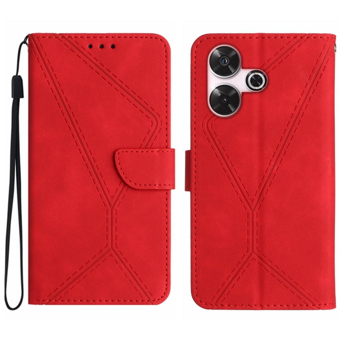 Funda de teléfono de cuero en relieve con costuras, For Xiaomi Redmi 13 4G Global / 5G Global, For Xiaomi Redmi A3, For Xiaomi Redmi Note 13 4G Global, For Xiaomi Redmi 13C 5G, For Xiaomi 14 Ultra, For Xiaomi 14 Pro, For Xiaomi 14, For Xiaomi Redmi 13C...