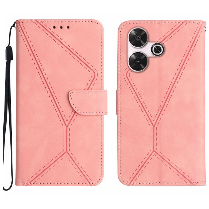 Funda de teléfono de cuero en relieve con costuras, For Xiaomi Redmi 13 4G Global / 5G Global, For Xiaomi Redmi A3, For Xiaomi Redmi Note 13 4G Global, For Xiaomi Redmi 13C 5G, For Xiaomi 14 Ultra, For Xiaomi 14 Pro, For Xiaomi 14, For Xiaomi Redmi 13C...