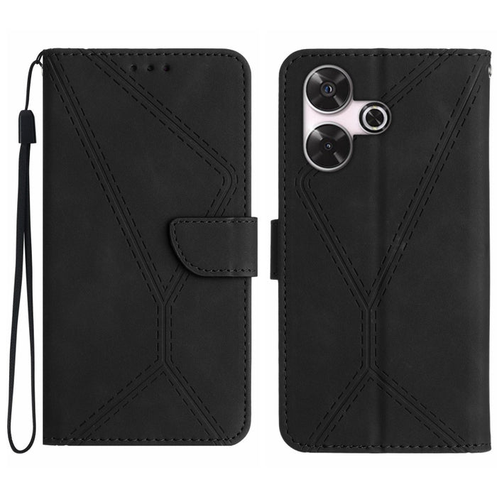 Funda de teléfono de cuero en relieve con costuras, For Xiaomi Redmi 13 4G Global / 5G Global, For Xiaomi Redmi A3, For Xiaomi Redmi Note 13 4G Global, For Xiaomi Redmi 13C 5G, For Xiaomi 14 Ultra, For Xiaomi 14 Pro, For Xiaomi 14, For Xiaomi Redmi 13C...