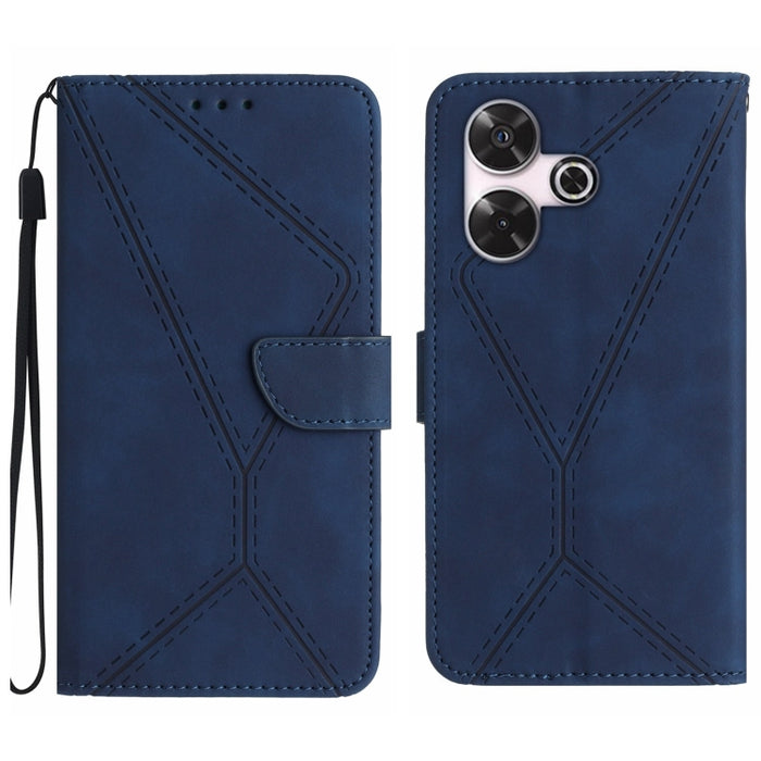 Funda de teléfono de cuero en relieve con costuras, For Xiaomi Redmi 13 4G Global / 5G Global, For Xiaomi Redmi A3, For Xiaomi Redmi Note 13 4G Global, For Xiaomi Redmi 13C 5G, For Xiaomi 14 Ultra, For Xiaomi 14 Pro, For Xiaomi 14, For Xiaomi Redmi 13C...