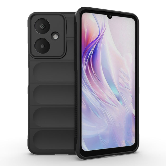 Magic Shield TPU + Estuche para teléfono de franela, For Xiaomi Redmi Turbo 3 5G, For Xiaomi Redmi A3 4G Global, For Xiaomi Redmi Note 13 Pro 4G Global, For Xiaomi Redmi Note 13 4G Global, For Xiaomi Redmi 13C 5G, For Xiaomi Redmi K70E 5G              ...