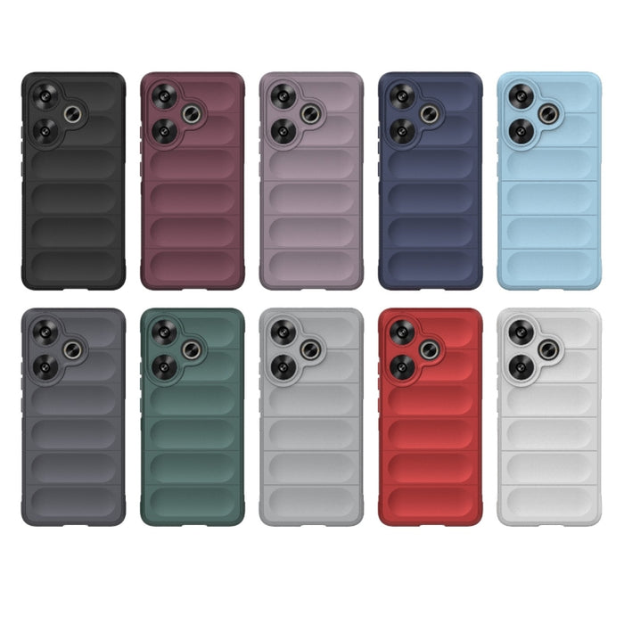 Magic Shield TPU + Estuche para teléfono de franela, For Xiaomi Redmi Turbo 3 5G, For Xiaomi Redmi A3 4G Global, For Xiaomi Redmi Note 13 Pro 4G Global, For Xiaomi Redmi Note 13 4G Global, For Xiaomi Redmi 13C 5G, For Xiaomi Redmi K70E 5G              ...