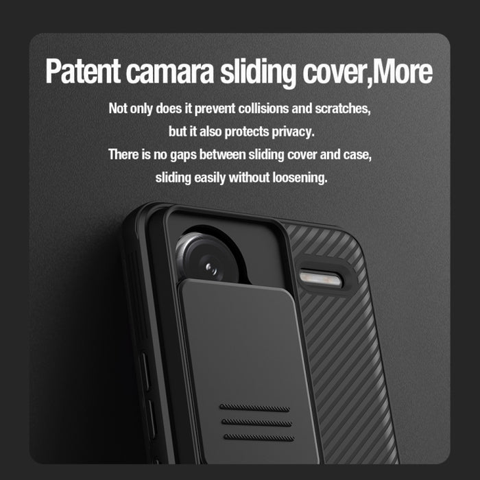 Estuche para teléfono NILLKIN CamShield Pro PC, For Xiaomi Redmi Turbo 3, For Xiaomi Redmi Note 13 Pro+ 5G, For Xiaomi Redmi Note 13 Pro 5G, For Xiaomi Redmi K60 Ultra, For Xiaomi Redmi K70 / K70 Pro, For Xiaomi Redmi Note 12 Turbo / Poco F5