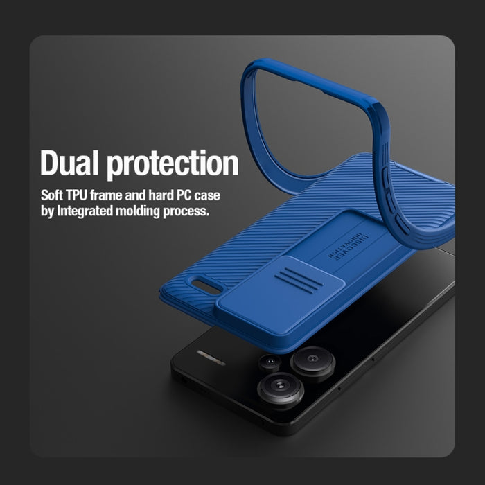 Estuche para teléfono NILLKIN CamShield Pro PC, For Xiaomi Redmi Turbo 3, For Xiaomi Redmi Note 13 Pro+ 5G, For Xiaomi Redmi Note 13 Pro 5G, For Xiaomi Redmi K60 Ultra, For Xiaomi Redmi K70 / K70 Pro, For Xiaomi Redmi Note 12 Turbo / Poco F5