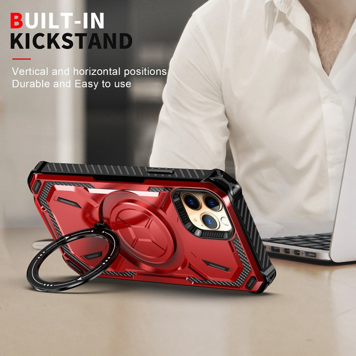 Estuche para teléfono con soporte magnético Armor Series MagSafe, For iPhone 11 Pro