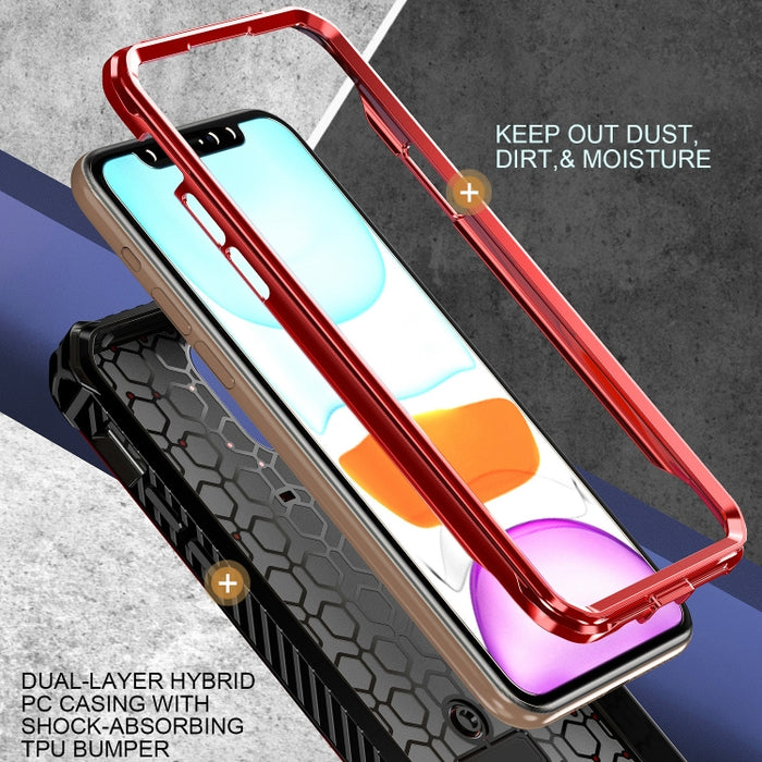 Estuche para teléfono con soporte magnético Armor Series MagSafe, For iPhone 11 Pro