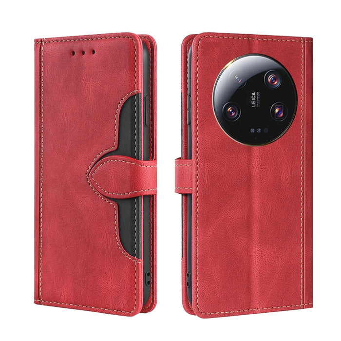 Estuche para teléfono de cuero con hebilla magnética y sensación de piel, For Xiaomi Redmi Turbo 3 5G, For Xiaomi Civi 4 Pro, For Xiaomi Redmi A3 4G, For Xiaomi Redmi Note 13 4G, For Xiaomi Redmi Note 13R Pro 5G, For Xiaomi 14 Ultra 5G                 ...