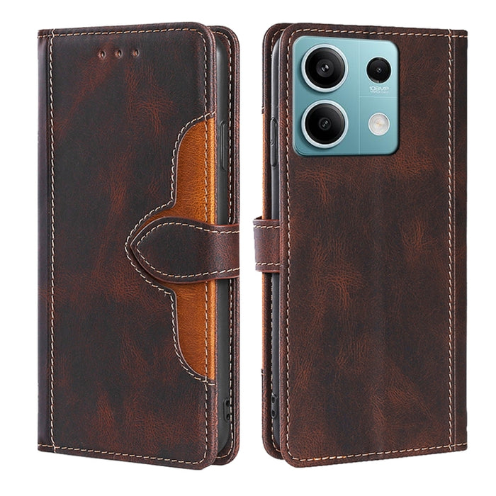 Estuche para teléfono de cuero con hebilla magnética y sensación de piel, For Xiaomi Redmi Turbo 3 5G, For Xiaomi Civi 4 Pro, For Xiaomi Redmi A3 4G, For Xiaomi Redmi Note 13 4G, For Xiaomi Redmi Note 13R Pro 5G, For Xiaomi 14 Ultra 5G                 ...