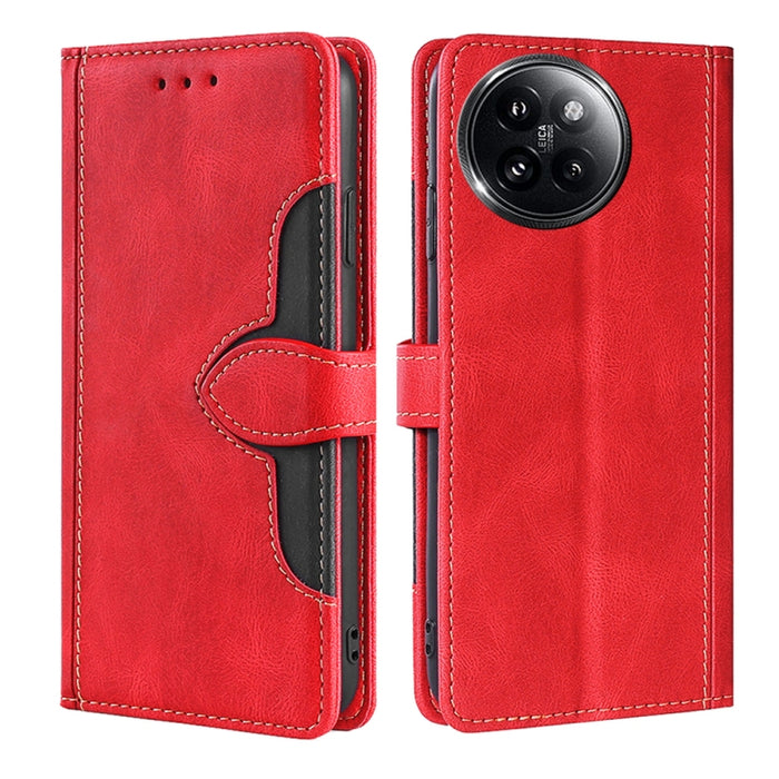 Estuche para teléfono de cuero con hebilla magnética y sensación de piel, For Xiaomi Redmi Turbo 3 5G, For Xiaomi Civi 4 Pro, For Xiaomi Redmi A3 4G, For Xiaomi Redmi Note 13 4G, For Xiaomi Redmi Note 13R Pro 5G, For Xiaomi 14 Ultra 5G                 ...