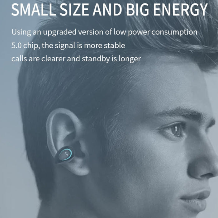 YX08 Ultraligero Ear-hook Estéreo Inalámbrico V5.0 Auriculares Bluetooth