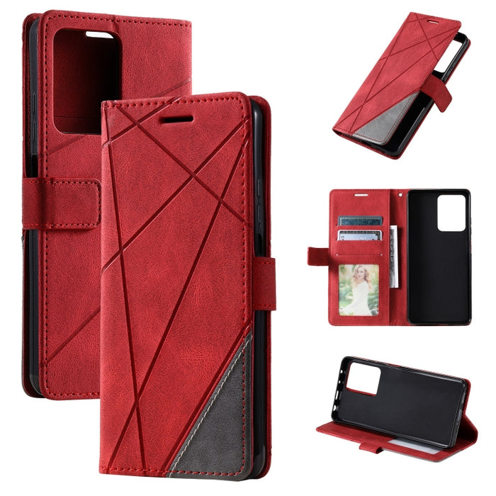 Estuche para teléfono de cuero con tapa horizontal empalmado con sensación de piel, For Redmi Note 12 Pro 5G Global, For Redmi Note 12 5G, For Redmi Note 12 Pro Speed, For Redmi 11A 4G Global, For Xiaomi 13 Pro, For Xiaomi 13