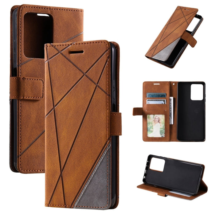 Estuche para teléfono de cuero con tapa horizontal empalmado con sensación de piel, For Redmi Note 12 Pro 5G Global, For Redmi Note 12 5G, For Redmi Note 12 Pro Speed, For Redmi 11A 4G Global, For Xiaomi 13 Pro, For Xiaomi 13