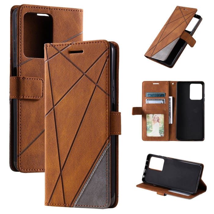 Estuche para teléfono de cuero con tapa horizontal empalmado con sensación de piel, For Xiaomi Redmi A3, For Xiaomi Redmi Note 13 Pro 4G, For Xiaomi Redmi Note 13 4G, For Xiaomi Redmi K70E, For Xiaomi 14 Ultra, For Xiaomi 14 Pro, For Xiaomi 14         ...