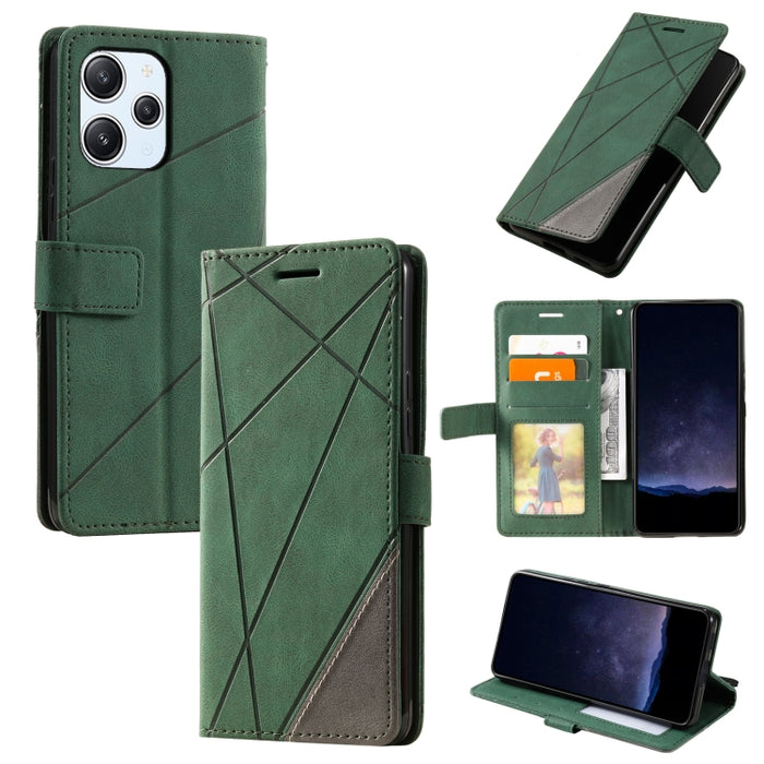 Estuche para teléfono de cuero con tapa horizontal empalmado con sensación de piel, For Xiaomi Redmi A3, For Xiaomi Redmi Note 13 Pro 4G, For Xiaomi Redmi Note 13 4G, For Xiaomi Redmi K70E, For Xiaomi 14 Ultra, For Xiaomi 14 Pro, For Xiaomi 14         ...