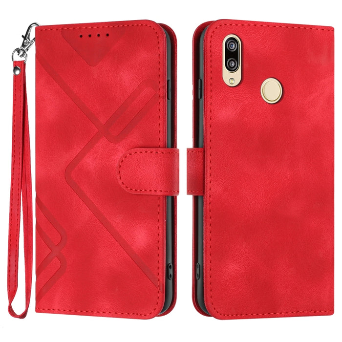 Estuche para teléfono de cuero con patrón de línea y sensación de piel, For Xiaomi Redmi Note 10S 4G Global, For Xiaomi Redmi Note 10 Pro Max, For Xiaomi Redmi Note 10 Pro 4G Global, For Xiaomi Redmi Note 10 4G Global, For Xiaomi Poco M3/Redmi 9T      ...