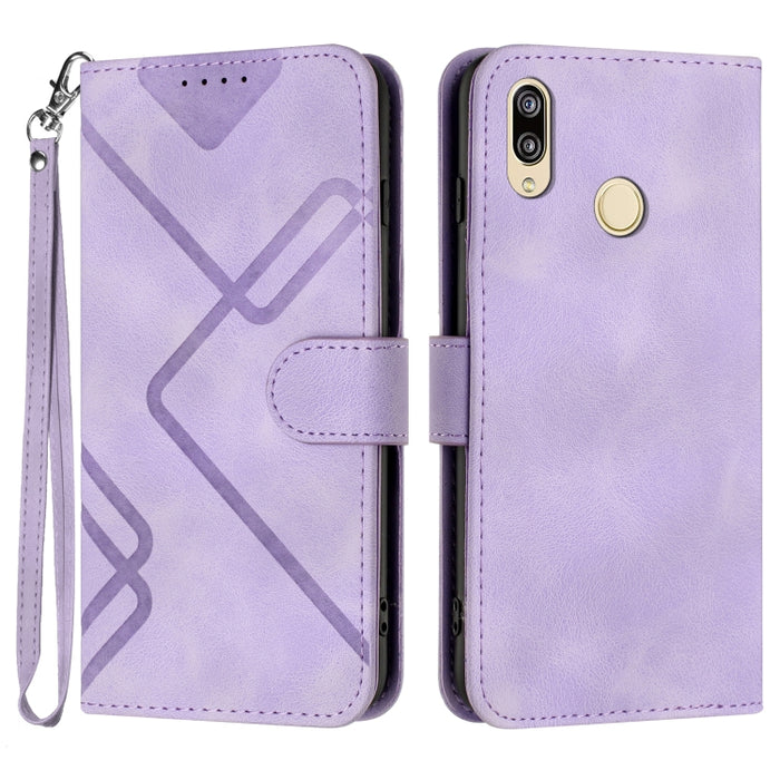 Estuche para teléfono de cuero con patrón de línea y sensación de piel, For Xiaomi Redmi Note 10S 4G Global, For Xiaomi Redmi Note 10 Pro Max, For Xiaomi Redmi Note 10 Pro 4G Global, For Xiaomi Redmi Note 10 4G Global, For Xiaomi Poco M3/Redmi 9T      ...