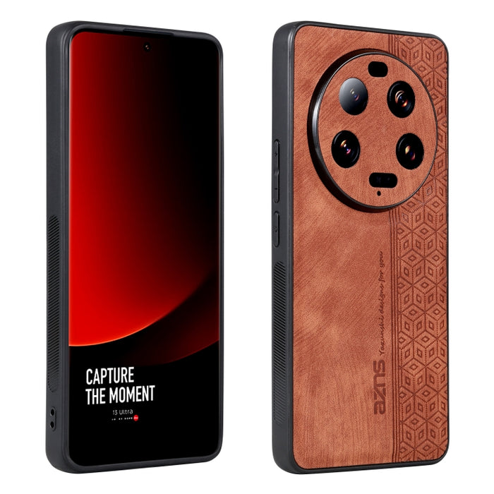 Estuche para teléfono con sensación de piel en relieve AZNS 3D, For Xiaomi Redmi 13 4G Global, For Xiaomi Redmi Note 13R, For Xiaomi Redmi Turbo 3, For Xiaomi Redmi Note 13 Pro 4G, For Xiaomi Redmi Note 13 4G, For Xiaomi 14 Ultra                       ...