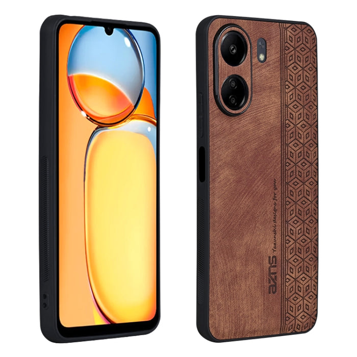 Estuche para teléfono con sensación de piel en relieve AZNS 3D, For Xiaomi Redmi 13 4G Global, For Xiaomi Redmi Note 13R, For Xiaomi Redmi Turbo 3, For Xiaomi Redmi Note 13 Pro 4G, For Xiaomi Redmi Note 13 4G, For Xiaomi 14 Ultra                       ...