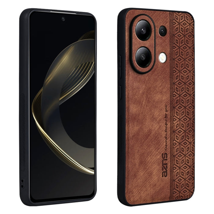 Estuche para teléfono con sensación de piel en relieve AZNS 3D, For Xiaomi Redmi 13 4G Global, For Xiaomi Redmi Note 13R, For Xiaomi Redmi Turbo 3, For Xiaomi Redmi Note 13 Pro 4G, For Xiaomi Redmi Note 13 4G, For Xiaomi 14 Ultra                       ...