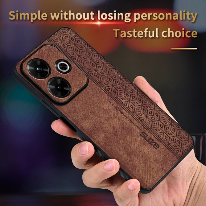 Estuche para teléfono con sensación de piel en relieve AZNS 3D, For Xiaomi Redmi 13 4G Global, For Xiaomi Redmi Note 13R, For Xiaomi Redmi Turbo 3, For Xiaomi Redmi Note 13 Pro 4G, For Xiaomi Redmi Note 13 4G, For Xiaomi 14 Ultra                       ...