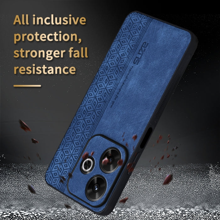 Estuche para teléfono con sensación de piel en relieve AZNS 3D, For Xiaomi Redmi 13 4G Global, For Xiaomi Redmi Note 13R, For Xiaomi Redmi Turbo 3, For Xiaomi Redmi Note 13 Pro 4G, For Xiaomi Redmi Note 13 4G, For Xiaomi 14 Ultra                       ...