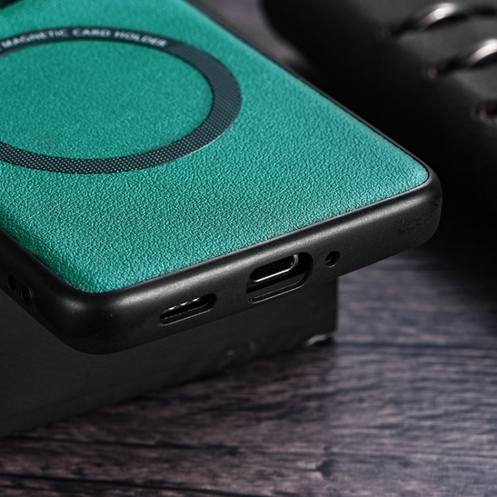 Estuche magnético MagSafe para teléfono con textura de tela PU, For Xiaomi 13 Ultra