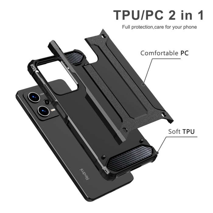 Estuche combinado para teléfono Magic Armor TPU + PC, For Xiaomi Redmi Note 12 5G / Poco X5 5G, For Xiaomi Redmi Note 12 Pro 5G Speed