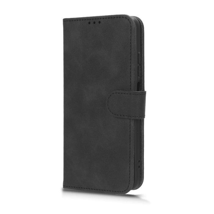 Estuche para teléfono de cuero con tapa magnética Skin Feel, For Xiaomi Redmi Note 12S 4G