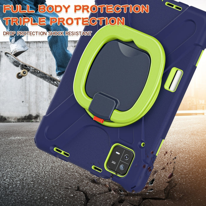 Funda híbrida de silicona para PC con soporte y correa para el hombro, For Xiaomi Pad 6 / 6 Pro