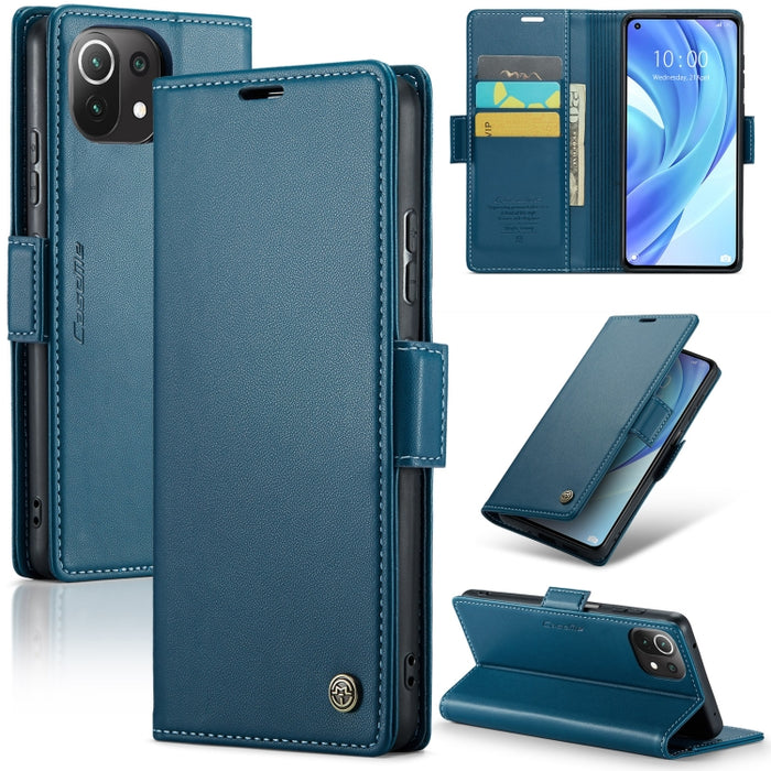 CaseMe 023 Mariposa Hebilla Litchi Textura RFID Funda de cuero antirrobo para teléfono, For Xiaomi Poco X5 Pro 5G, For Xiaomi Poco X5 5G, For Xiaomi Redmi 11A/12C, For Xiaomi 13 Lite, For Xiaomi 13 Pro, For Xiaomi 13                                    ...