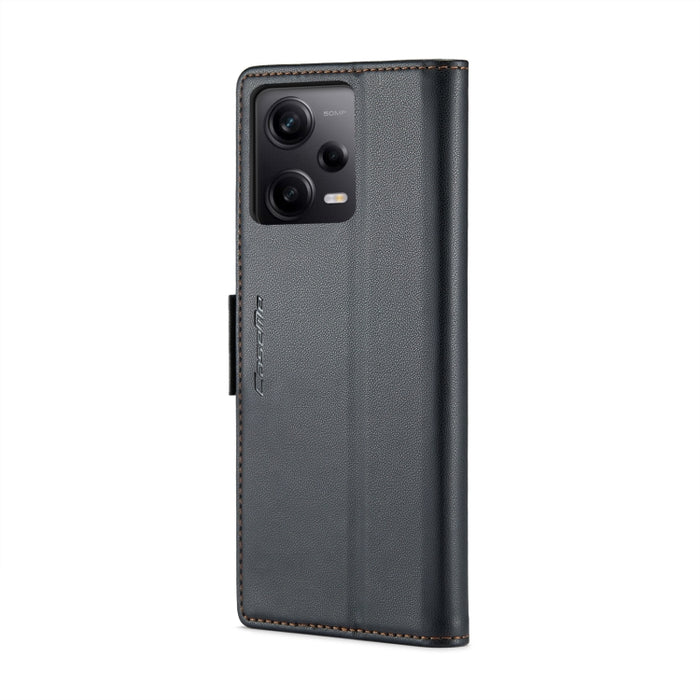 CaseMe 023 Mariposa Hebilla Litchi Textura RFID Funda de cuero antirrobo para teléfono, For Xiaomi Poco X5 Pro 5G, For Xiaomi Poco X5 5G, For Xiaomi Redmi 11A/12C, For Xiaomi 13 Lite, For Xiaomi 13 Pro, For Xiaomi 13                                    ...