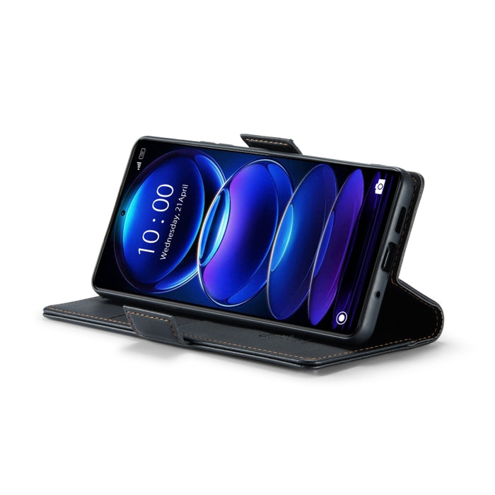 CaseMe 023 Mariposa Hebilla Litchi Textura RFID Funda de cuero antirrobo para teléfono, For Xiaomi Poco X5 Pro 5G, For Xiaomi Poco X5 5G, For Xiaomi Redmi 11A/12C, For Xiaomi 13 Lite, For Xiaomi 13 Pro, For Xiaomi 13                                    ...