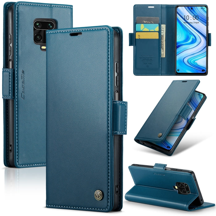 CaseMe 023 Mariposa Hebilla Litchi Textura RFID Funda de cuero antirrobo para teléfono, For Xiaomi Poco X5 Pro 5G, For Xiaomi Poco X5 5G, For Xiaomi Redmi 11A/12C, For Xiaomi 13 Lite, For Xiaomi 13 Pro, For Xiaomi 13                                    ...