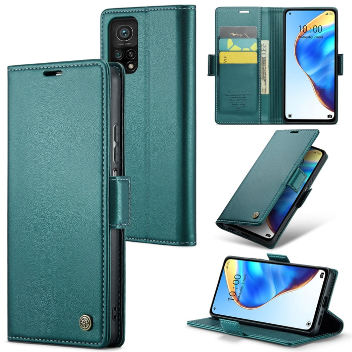 CaseMe 023 Mariposa Hebilla Litchi Textura RFID Funda de cuero antirrobo para teléfono, For Xiaomi Poco X5 Pro 5G, For Xiaomi Poco X5 5G, For Xiaomi Redmi 11A/12C, For Xiaomi 13 Lite, For Xiaomi 13 Pro, For Xiaomi 13                                    ...