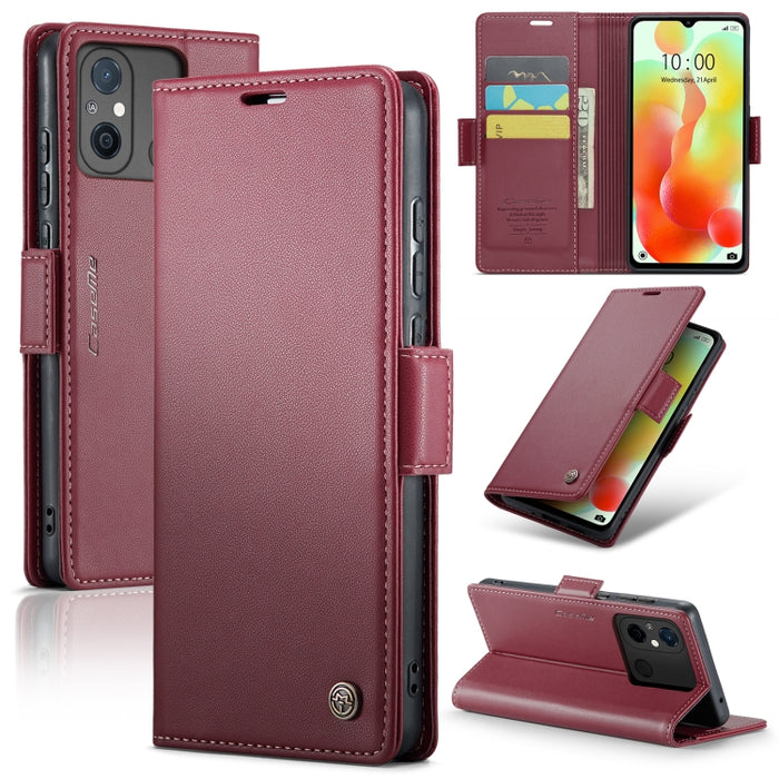 CaseMe 023 Mariposa Hebilla Litchi Textura RFID Funda de cuero antirrobo para teléfono, For Xiaomi Poco X5 Pro 5G, For Xiaomi Poco X5 5G, For Xiaomi Redmi 11A/12C, For Xiaomi 13 Lite, For Xiaomi 13 Pro, For Xiaomi 13                                    ...