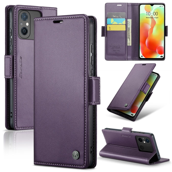 CaseMe 023 Mariposa Hebilla Litchi Textura RFID Funda de cuero antirrobo para teléfono, For Xiaomi Poco X5 Pro 5G, For Xiaomi Poco X5 5G, For Xiaomi Redmi 11A/12C, For Xiaomi 13 Lite, For Xiaomi 13 Pro, For Xiaomi 13                                    ...