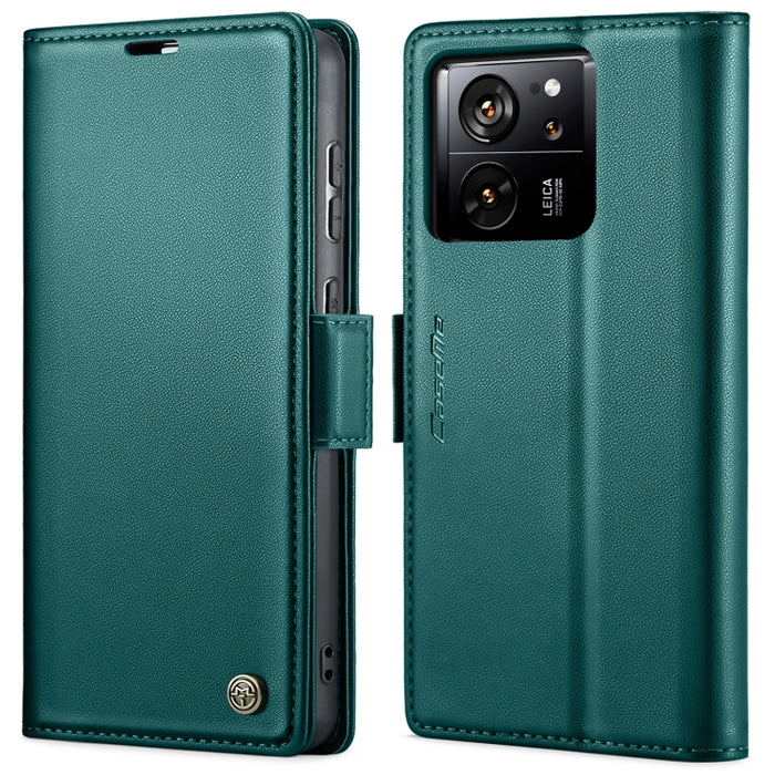 CaseMe 023 Mariposa Hebilla Litchi Textura RFID Funda de cuero antirrobo para teléfono, For Xiaomi Redmi Note 13 Pro 4G, For Xiaomi Redmi Note 13 4G, For Xiaomi Redmi 13C 4G / 13C 5G, For Xiaomi Poco C65 4G, For Xiaomi Poco X6 Pro 5G/Redmi K70E 5G     ...