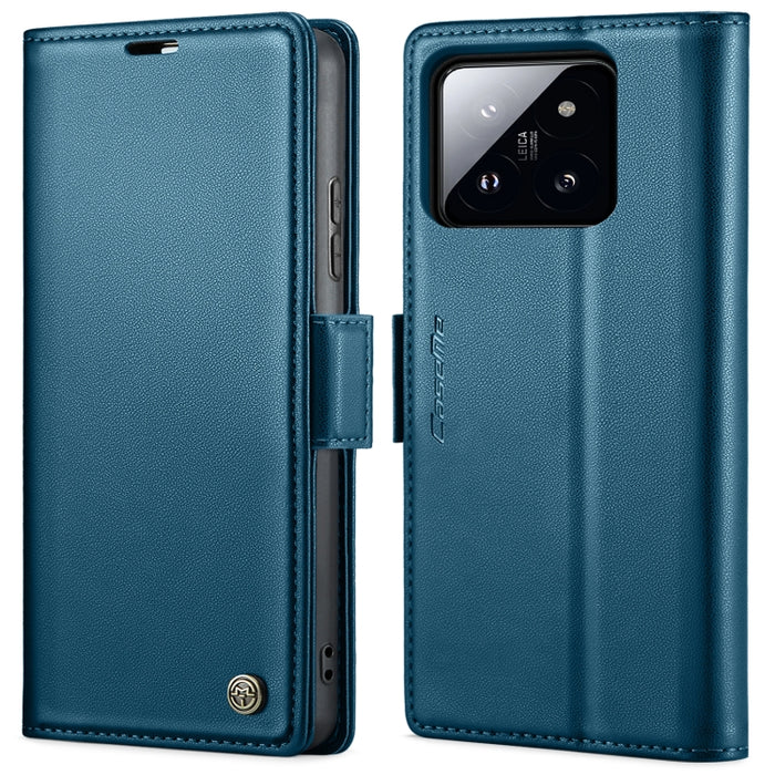 CaseMe 023 Mariposa Hebilla Litchi Textura RFID Funda de cuero antirrobo para teléfono, For Xiaomi Redmi Note 13 Pro 4G, For Xiaomi Redmi Note 13 4G, For Xiaomi Redmi 13C 4G / 13C 5G, For Xiaomi Poco C65 4G, For Xiaomi Poco X6 Pro 5G/Redmi K70E 5G     ...