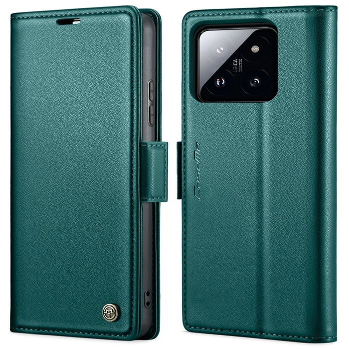 CaseMe 023 Mariposa Hebilla Litchi Textura RFID Funda de cuero antirrobo para teléfono, For Xiaomi Redmi Note 13 Pro 4G, For Xiaomi Redmi Note 13 4G, For Xiaomi Redmi 13C 4G / 13C 5G, For Xiaomi Poco C65 4G, For Xiaomi Poco X6 Pro 5G/Redmi K70E 5G     ...