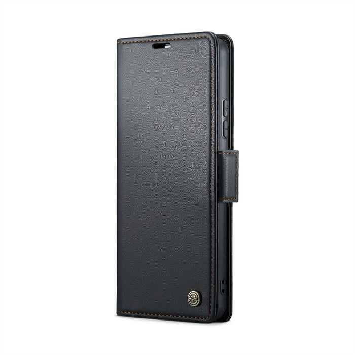 CaseMe 023 Mariposa Hebilla Litchi Textura RFID Funda de cuero antirrobo para teléfono, For Xiaomi Redmi Note 13 Pro 4G, For Xiaomi Redmi Note 13 4G, For Xiaomi Redmi 13C 4G / 13C 5G, For Xiaomi Poco C65 4G, For Xiaomi Poco X6 Pro 5G/Redmi K70E 5G     ...