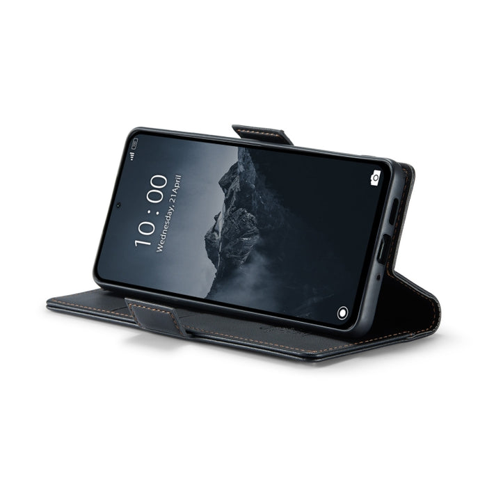 CaseMe 023 Mariposa Hebilla Litchi Textura RFID Funda de cuero antirrobo para teléfono, For Xiaomi Redmi Note 13 Pro 4G, For Xiaomi Redmi Note 13 4G, For Xiaomi Redmi 13C 4G / 13C 5G, For Xiaomi Poco C65 4G, For Xiaomi Poco X6 Pro 5G/Redmi K70E 5G     ...