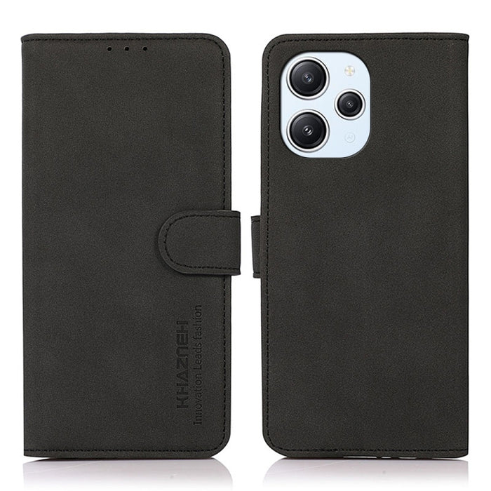 KHAZNEH Estuche para teléfono de cuero con textura mate, For Xiaomi Poco F6 / Redmi Turbo 3, For Xiaomi Poco F6 Pro, For Xiaomi Redmi K70 5G / K70 Pro 5G, For Xiaomi Redmi A3, For Xiaomi Redmi Note 13 4G, For Xiaomi Redmi K70E / POCO X6 Pro            ...