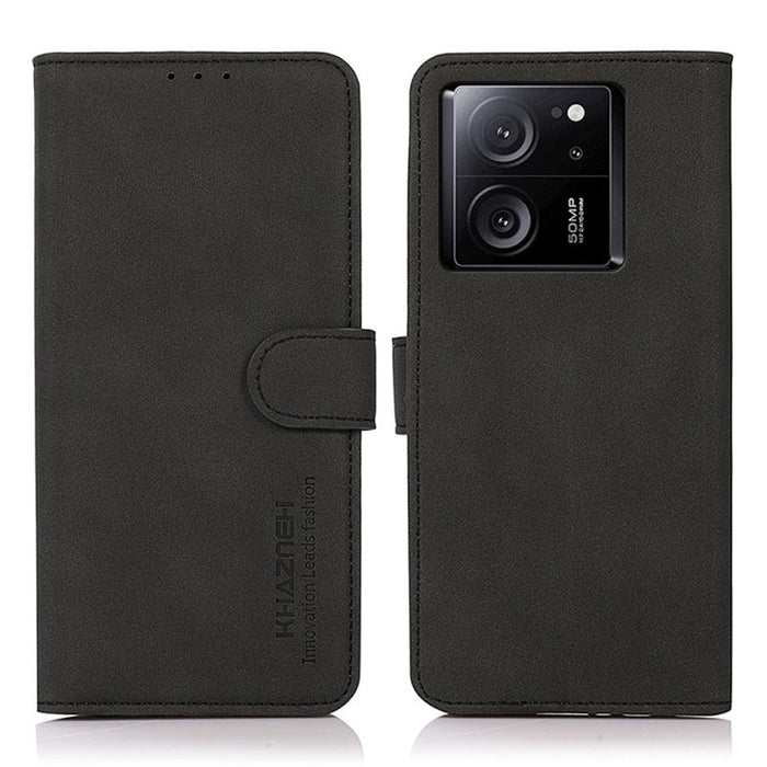 KHAZNEH Estuche para teléfono de cuero con textura mate, For Xiaomi Poco F6 / Redmi Turbo 3, For Xiaomi Poco F6 Pro, For Xiaomi Redmi K70 5G / K70 Pro 5G, For Xiaomi Redmi A3, For Xiaomi Redmi Note 13 4G, For Xiaomi Redmi K70E / POCO X6 Pro            ...